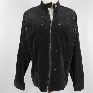 Quacker factory corduroy jacket